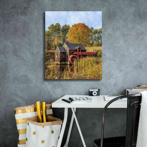 Image of 'Grist Mill' by Edward M. Fielding, Giclee Canvas Wall Art,20x24