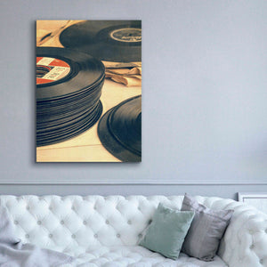 'Old 45s' by Edward M. Fielding, Giclee Canvas Wall Art,40x54