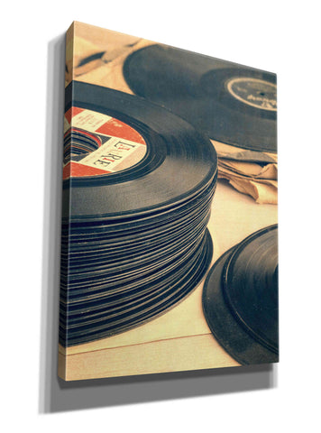 Image of 'Old 45s' by Edward M. Fielding, Giclee Canvas Wall Art