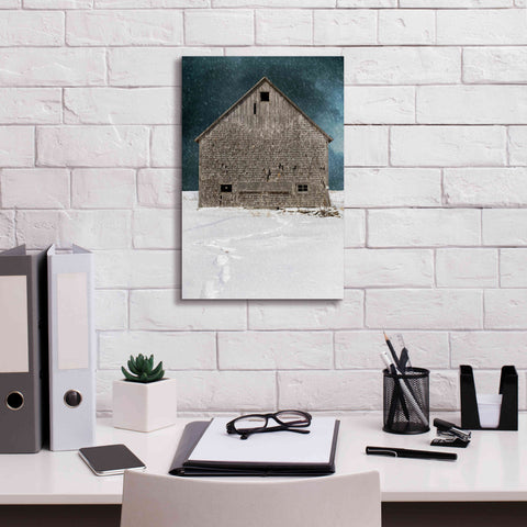 Image of 'Old Barn' by Edward M. Fielding, Giclee Canvas Wall Art,12x18