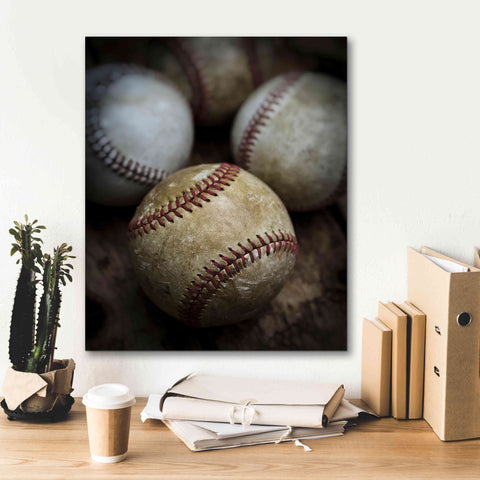 Image of 'Old Baseball' by Edward M. Fielding, Giclee Canvas Wall Art,20x24