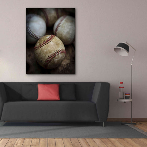 Image of 'Old Baseball' by Edward M. Fielding, Giclee Canvas Wall Art,40x54