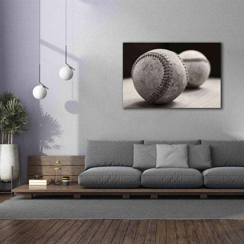 Image of 'Old Baseballs' by Edward M. Fielding, Giclee Canvas Wall Art,60x40