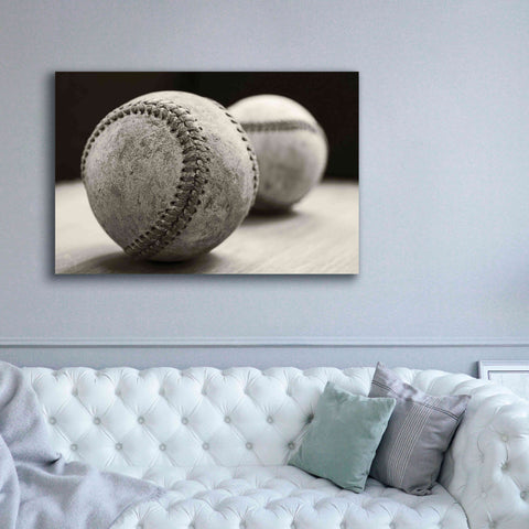Image of 'Old Baseballs' by Edward M. Fielding, Giclee Canvas Wall Art,60x40