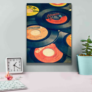 'Old Records' by Edward M. Fielding, Giclee Canvas Wall Art,12x16