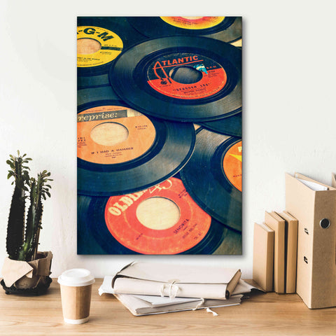 Image of 'Old Records' by Edward M. Fielding, Giclee Canvas Wall Art,18x26