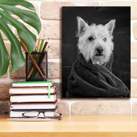 Image of 'Portrait of a Westy Dog' by Edward M. Fielding, Giclee Canvas Wall Art,12x16
