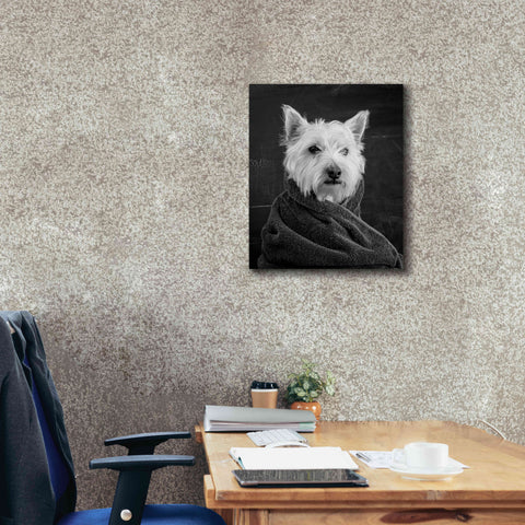 Image of 'Portrait of a Westy Dog' by Edward M. Fielding, Giclee Canvas Wall Art,20x24