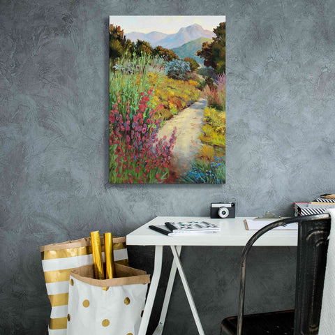 Image of 'Garden Path' by Ellie Freudenstein, Giclee Canvas Wall Art,18x26