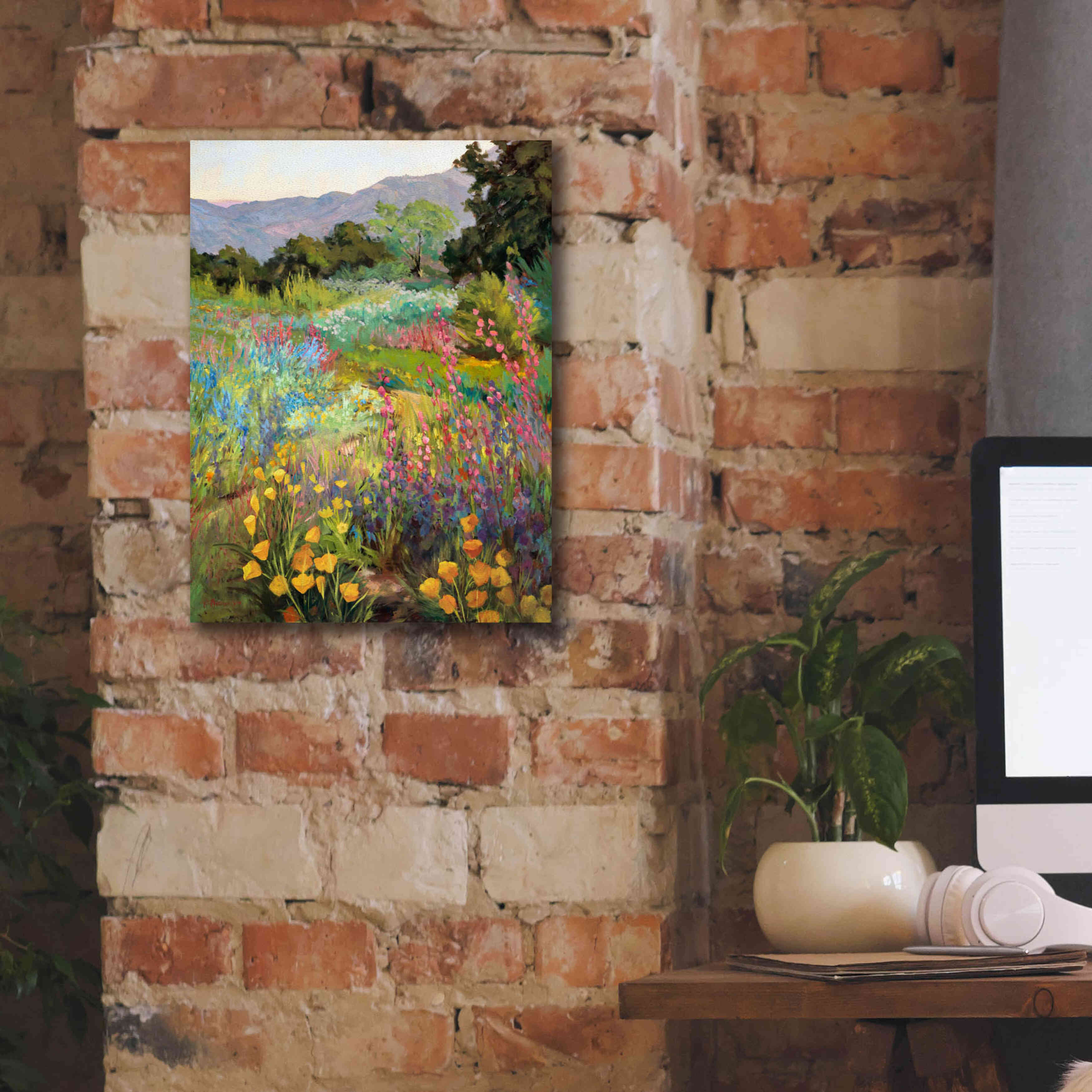 'Spring Days' by Ellie Freudenstein, Giclee Canvas Wall Art,12x16