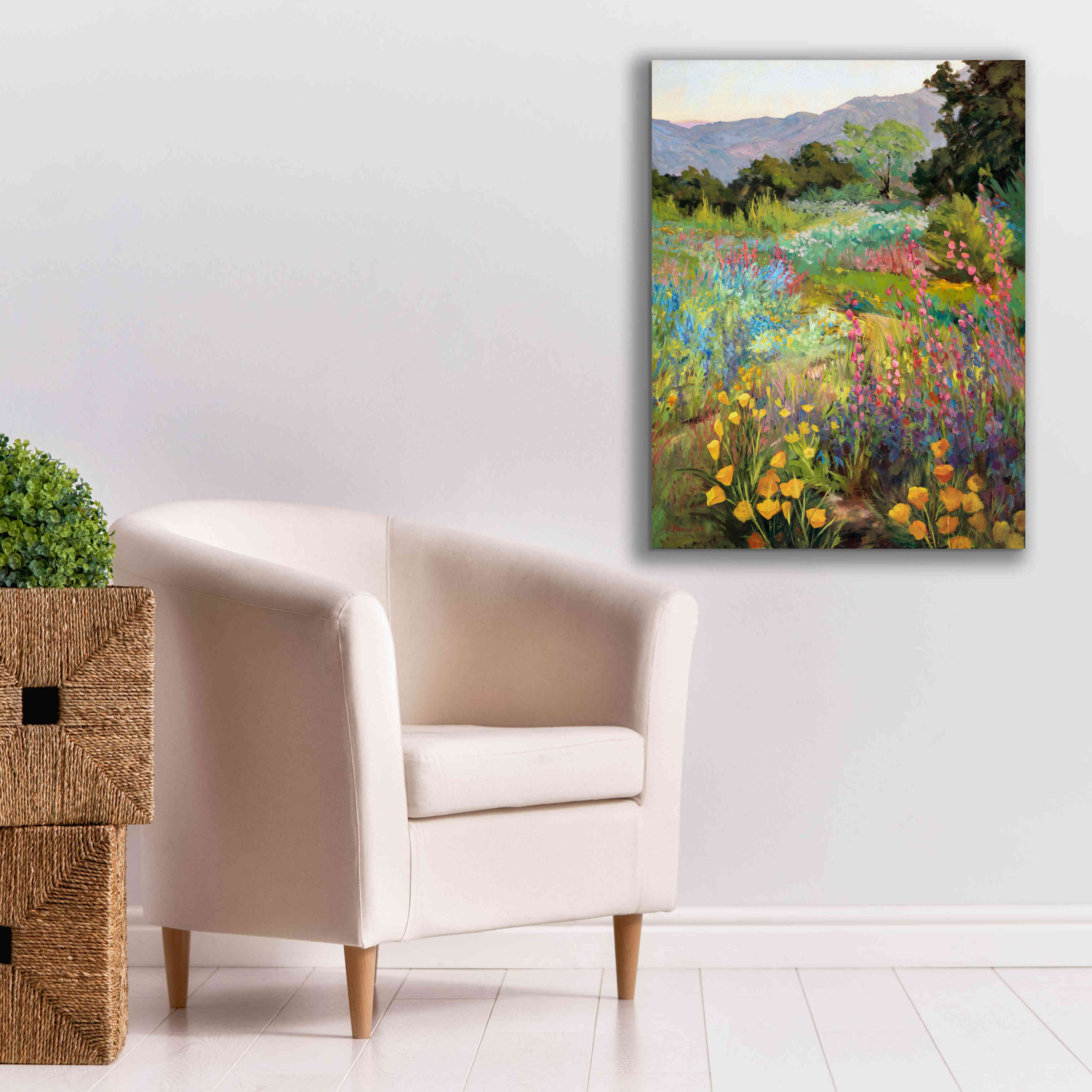 'Spring Days' by Ellie Freudenstein, Giclee Canvas Wall Art,26x34