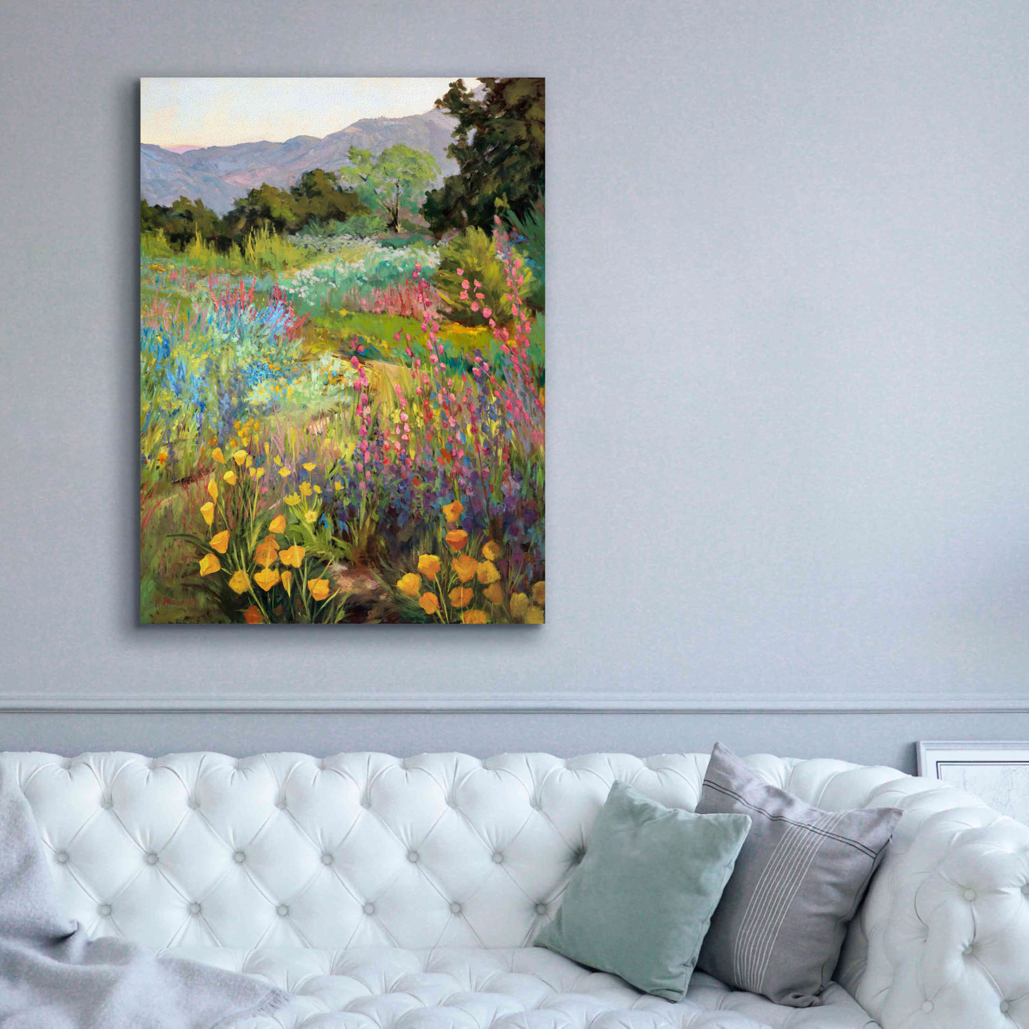 'Spring Days' by Ellie Freudenstein, Giclee Canvas Wall Art,40x54