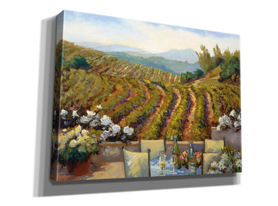 'Vineyards to Mount St. Helena' by Ellie Freudenstein, Giclee Canvas Wall Art
