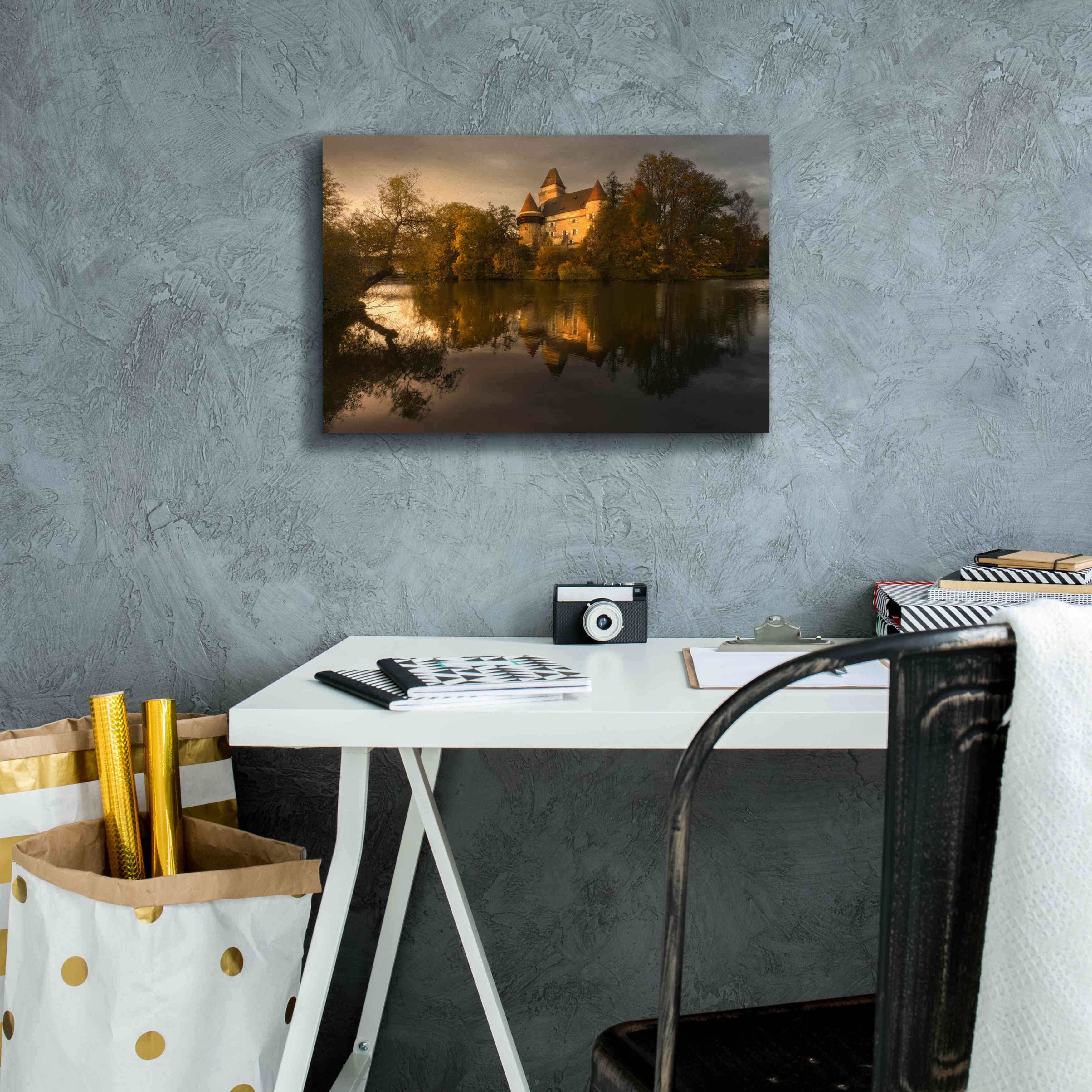 'Echoes from the Past' by Enrico Fossati, Giclee Canvas Wall Art,18x12