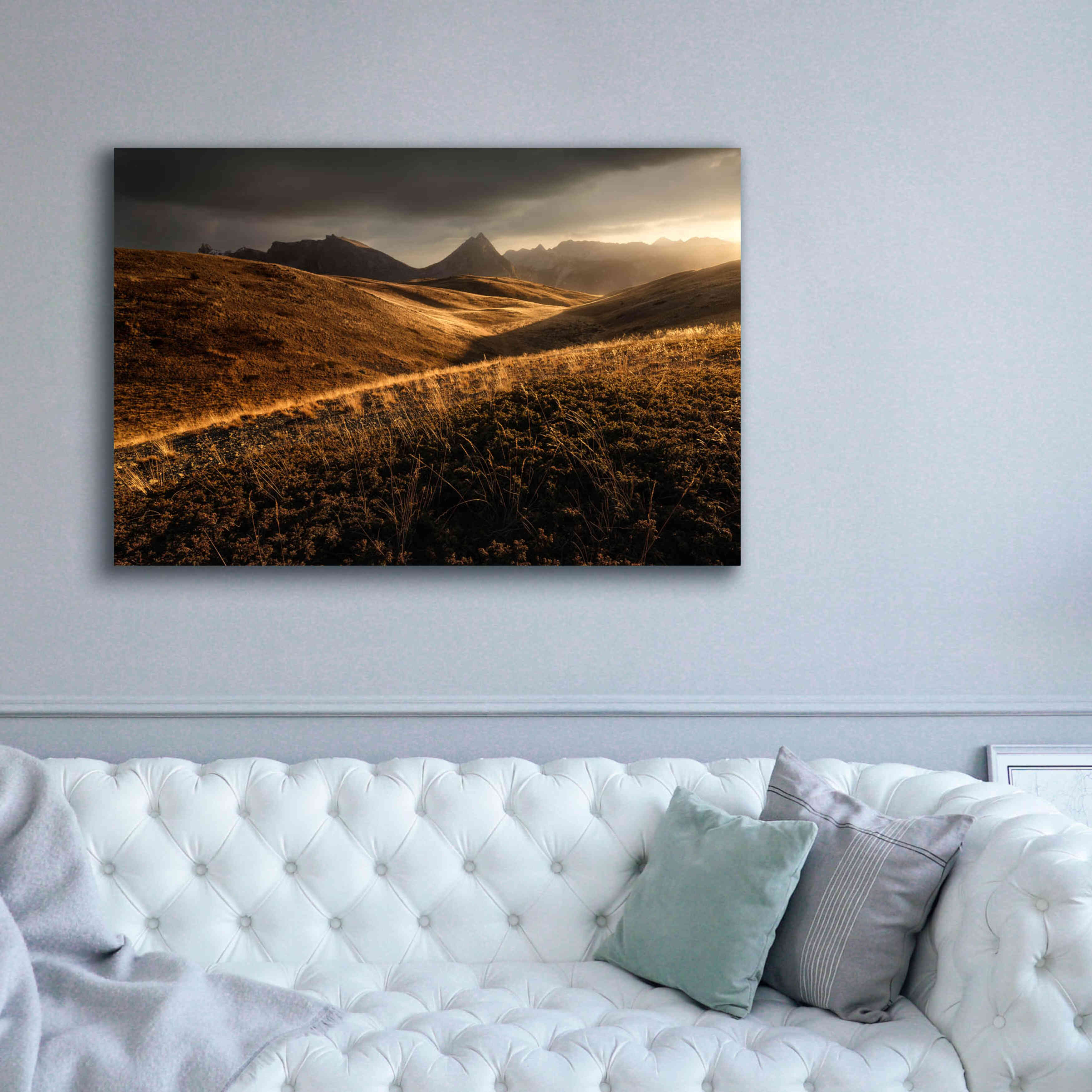 'Last Autumn Light' by Enrico Fossati, Giclee Canvas Wall Art,60x40