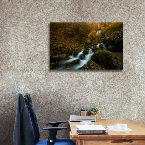 Image of 'Resplendent Stream' by Enrico Fossati, Giclee Canvas Wall Art,40x26