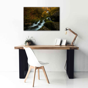 'Resplendent Stream' by Enrico Fossati, Giclee Canvas Wall Art,40x26