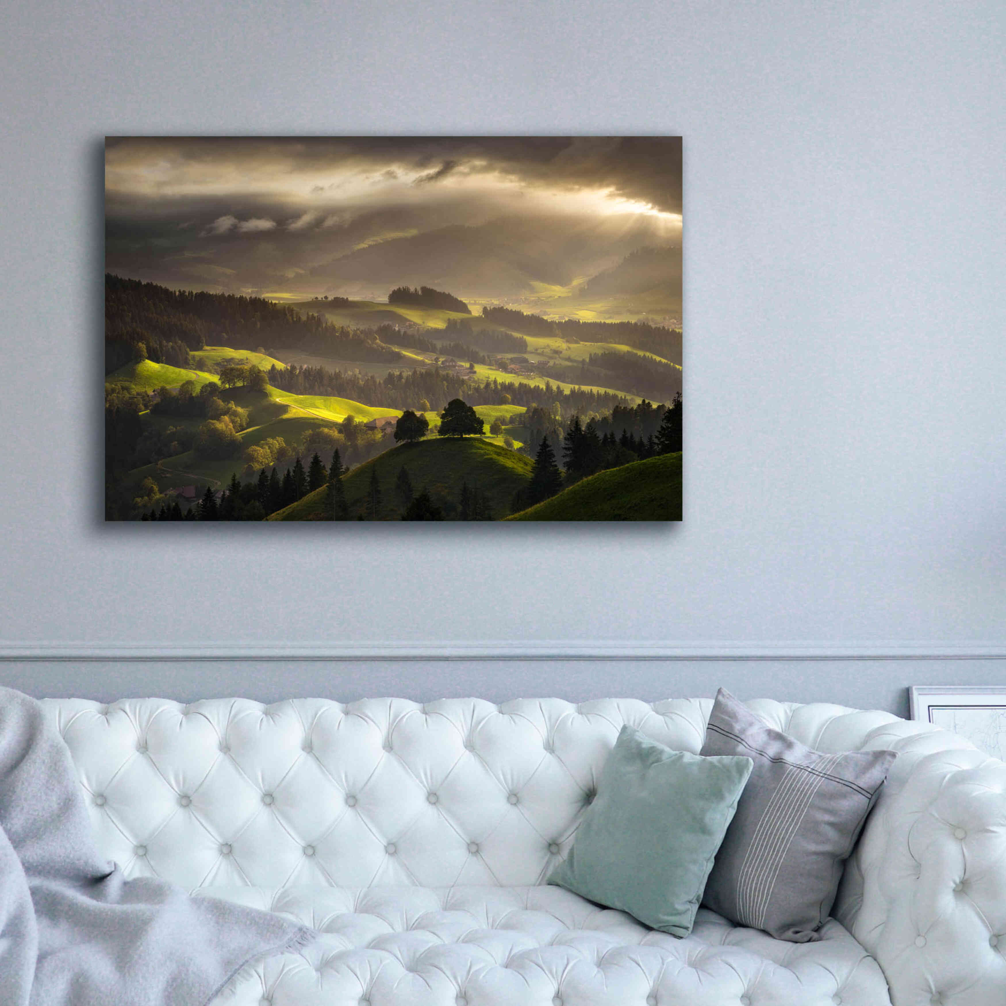 'The Shire' by Enrico Fossati, Giclee Canvas Wall Art,60x40