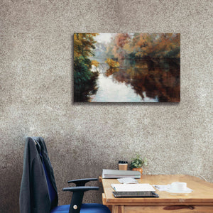 'Branch on the Charles' by Esther Engelman, Giclee Canvas Wall Art,40x26