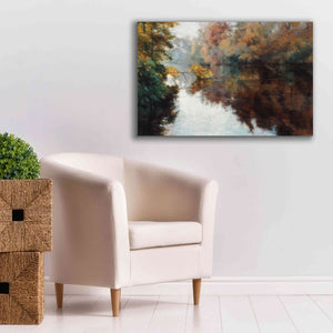 'Branch on the Charles' by Esther Engelman, Giclee Canvas Wall Art,40x26