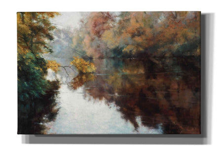 'Branch on the Charles' by Esther Engelman, Giclee Canvas Wall Art