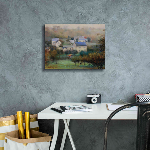 Image of 'Countryside Hamlet' by Esther Engelman, Giclee Canvas Wall Art,16x12