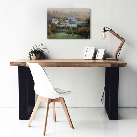 Image of 'Countryside Hamlet' by Esther Engelman, Giclee Canvas Wall Art,26x18