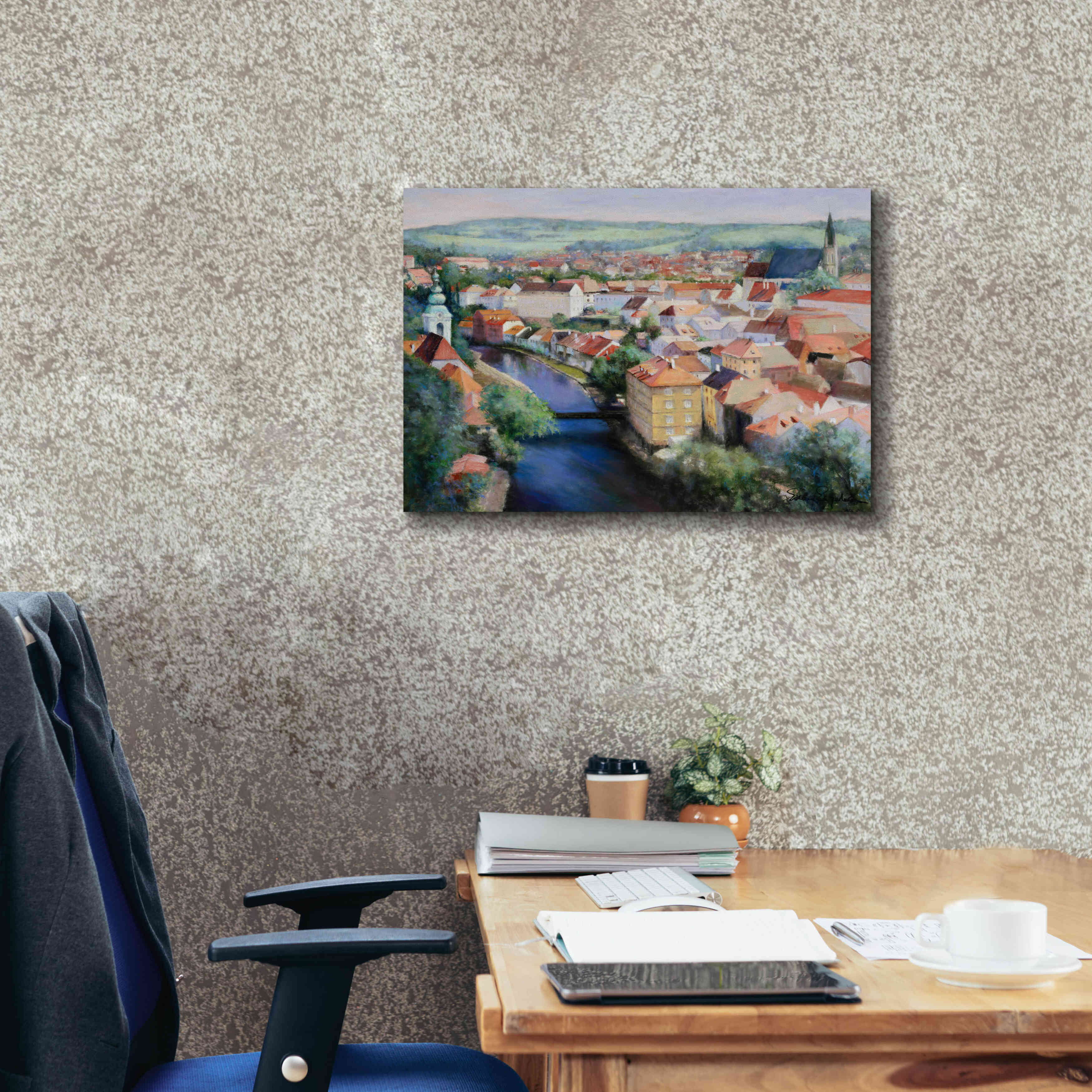 'Mosaic' by Esther Engelman, Giclee Canvas Wall Art,24x20