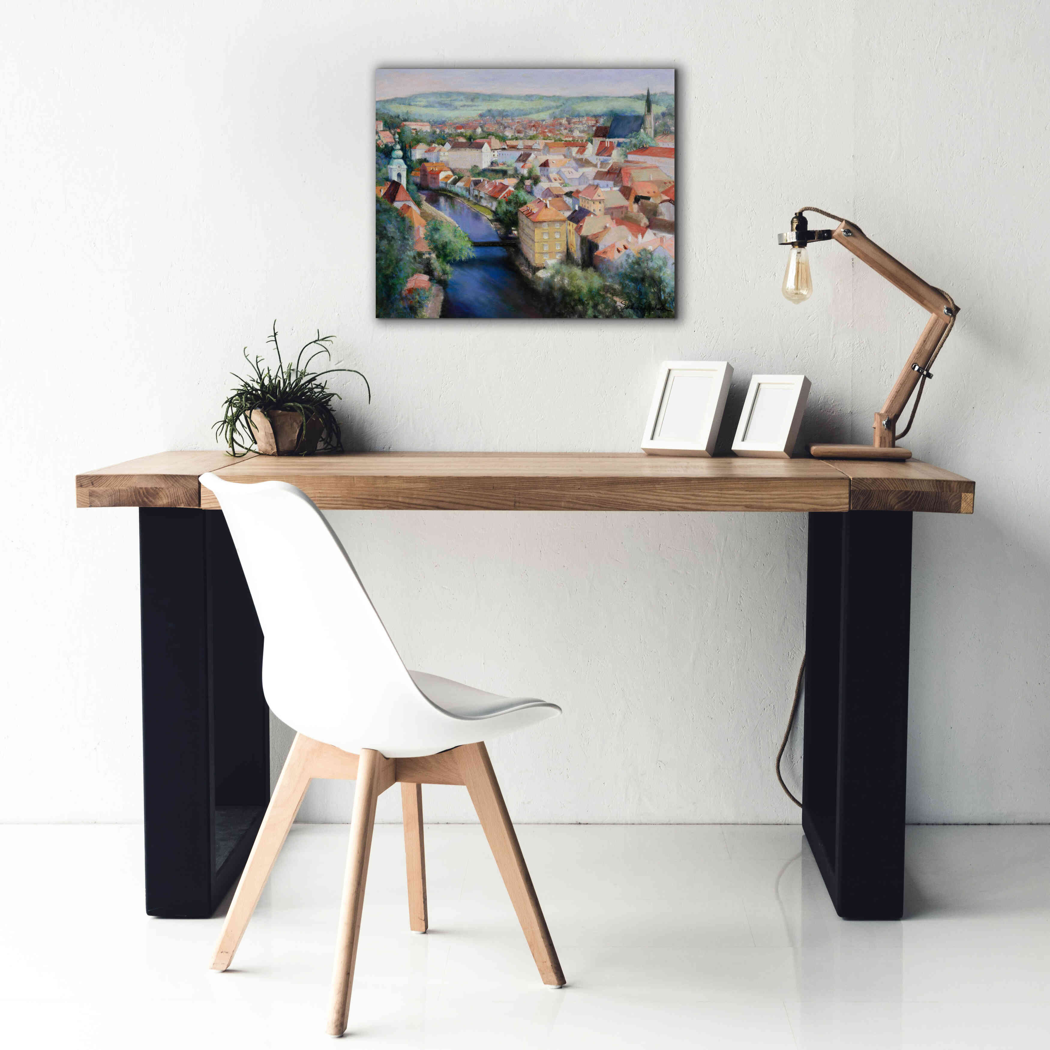 'Mosaic' by Esther Engelman, Giclee Canvas Wall Art,24x20