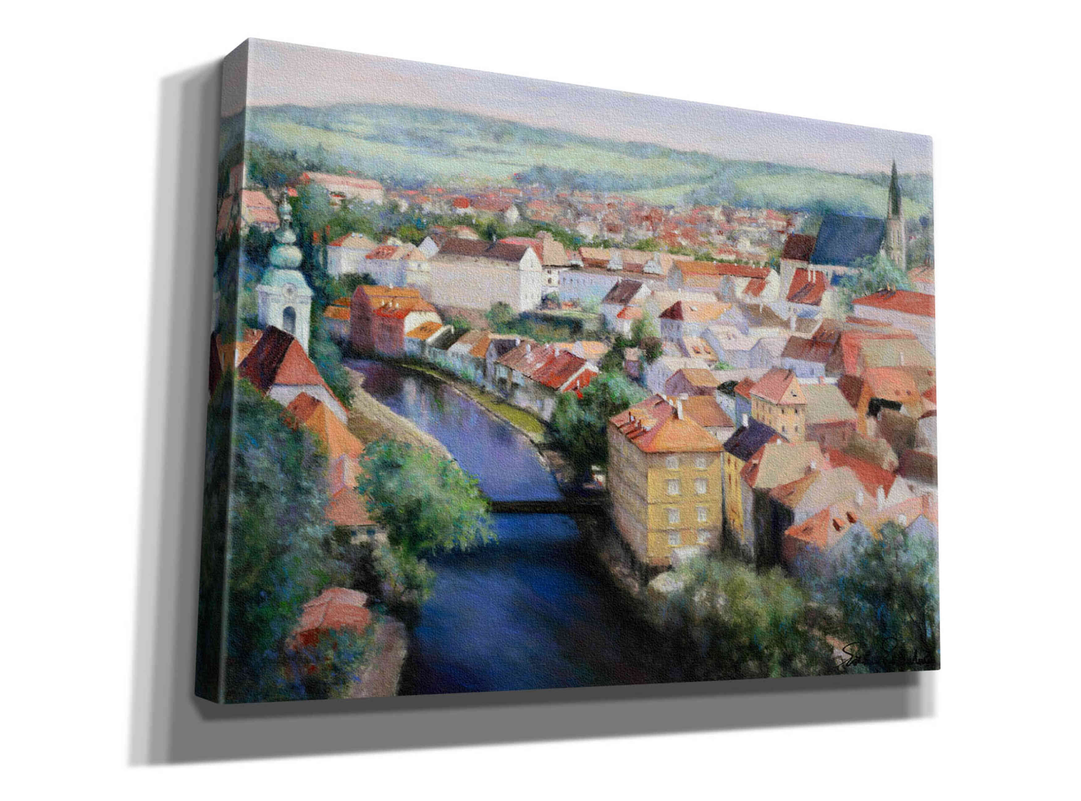 'Mosaic' by Esther Engelman, Giclee Canvas Wall Art