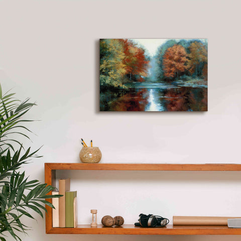 Image of 'Saco River' by Esther Engelman, Giclee Canvas Wall Art,18x12