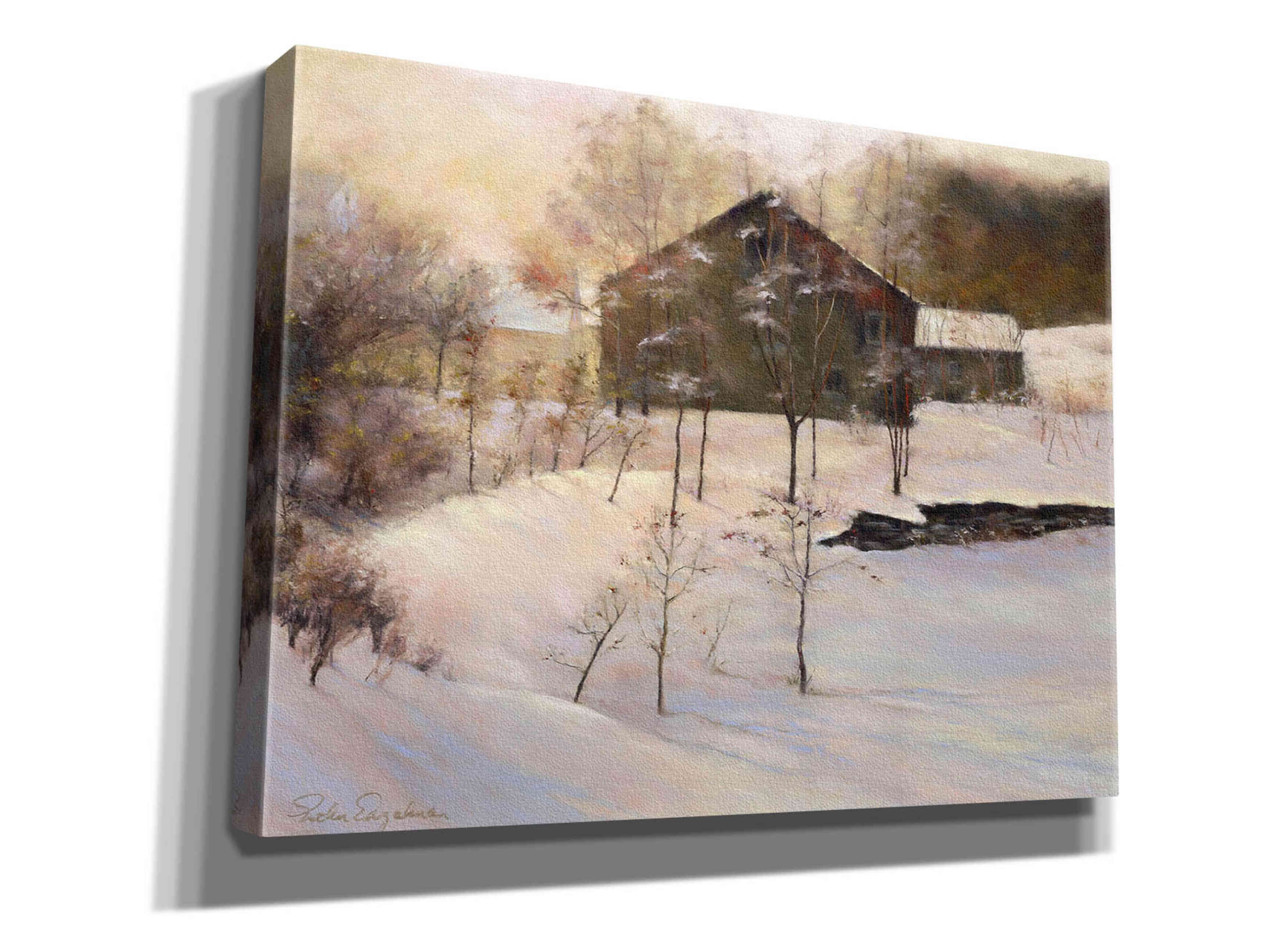 'Winter Peace' by Esther Engelman, Giclee Canvas Wall Art