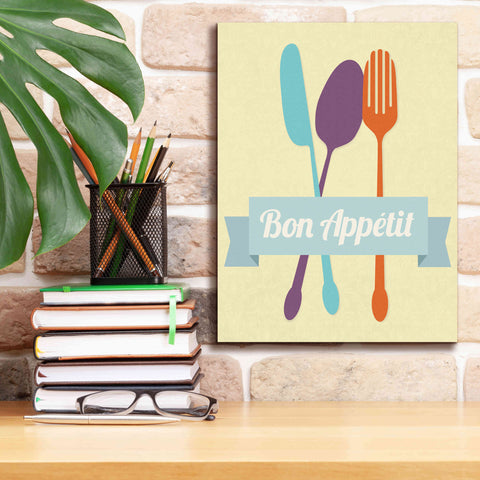 Image of 'Bon Appetit' by Genesis Duncan, Giclee Canvas Wall Art,12x16