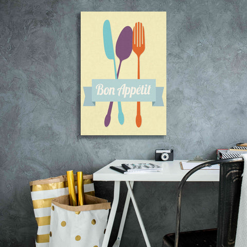 Image of 'Bon Appetit' by Genesis Duncan, Giclee Canvas Wall Art,18x26