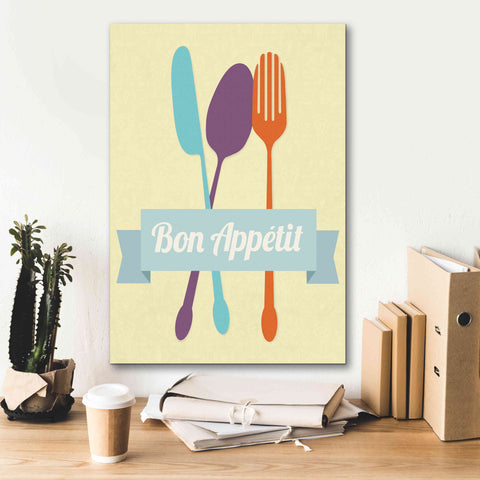 Image of 'Bon Appetit' by Genesis Duncan, Giclee Canvas Wall Art,18x26