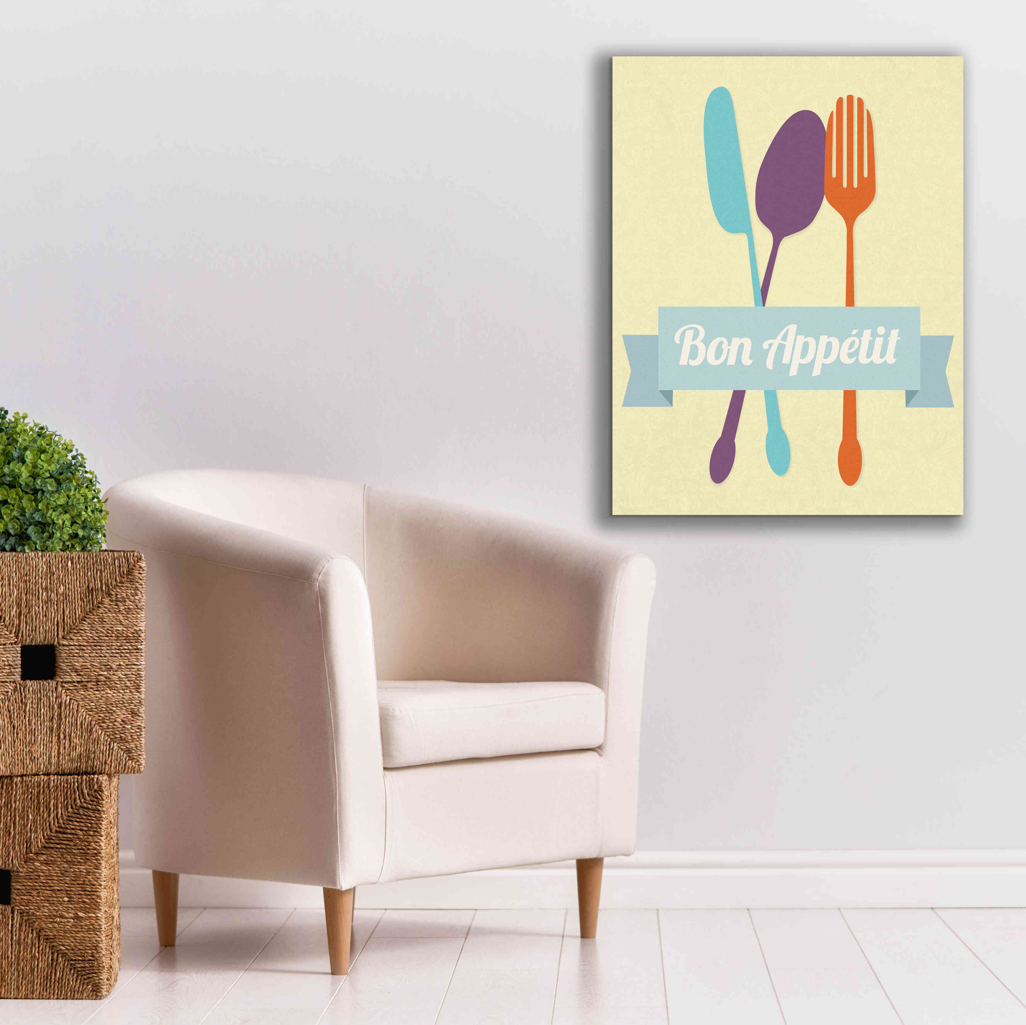 'Bon Appetit' by Genesis Duncan, Giclee Canvas Wall Art,26x34