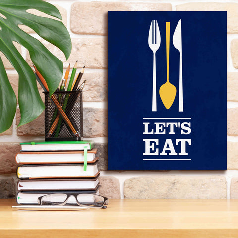 Image of 'Let’s Eat' by Genesis Duncan, Giclee Canvas Wall Art,12x16