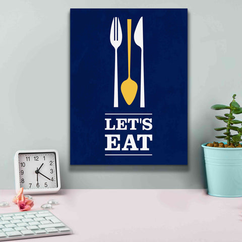 Image of 'Let’s Eat' by Genesis Duncan, Giclee Canvas Wall Art,12x16