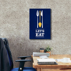 'Let’s Eat' by Genesis Duncan, Giclee Canvas Wall Art,18x26