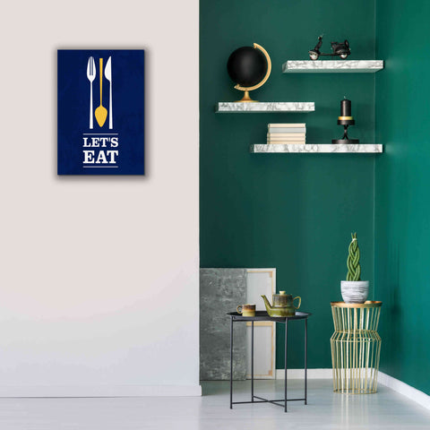 Image of 'Let’s Eat' by Genesis Duncan, Giclee Canvas Wall Art,18x26