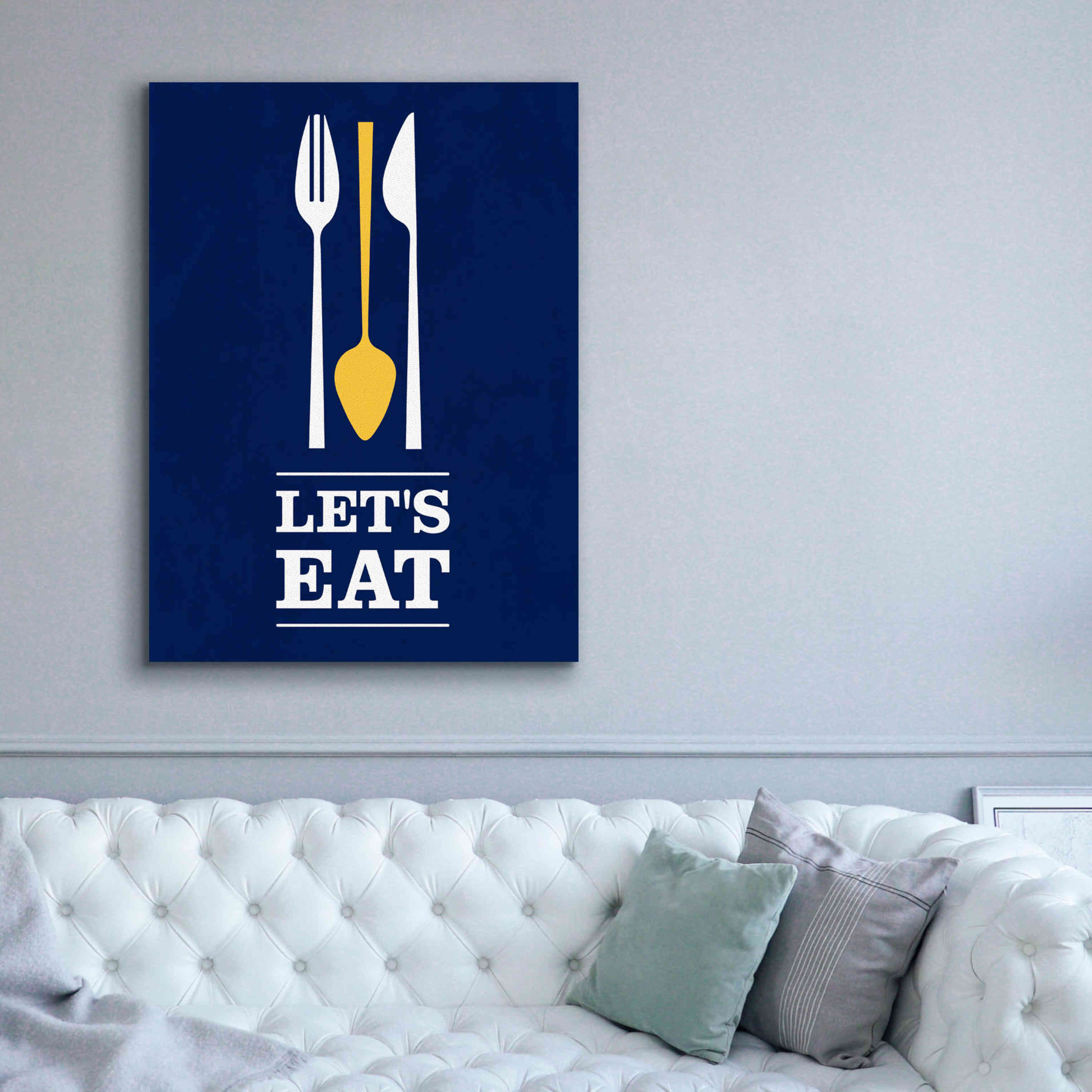 'Let’s Eat' by Genesis Duncan, Giclee Canvas Wall Art,40x54
