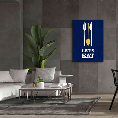 Image of 'Let’s Eat' by Genesis Duncan, Giclee Canvas Wall Art,40x54