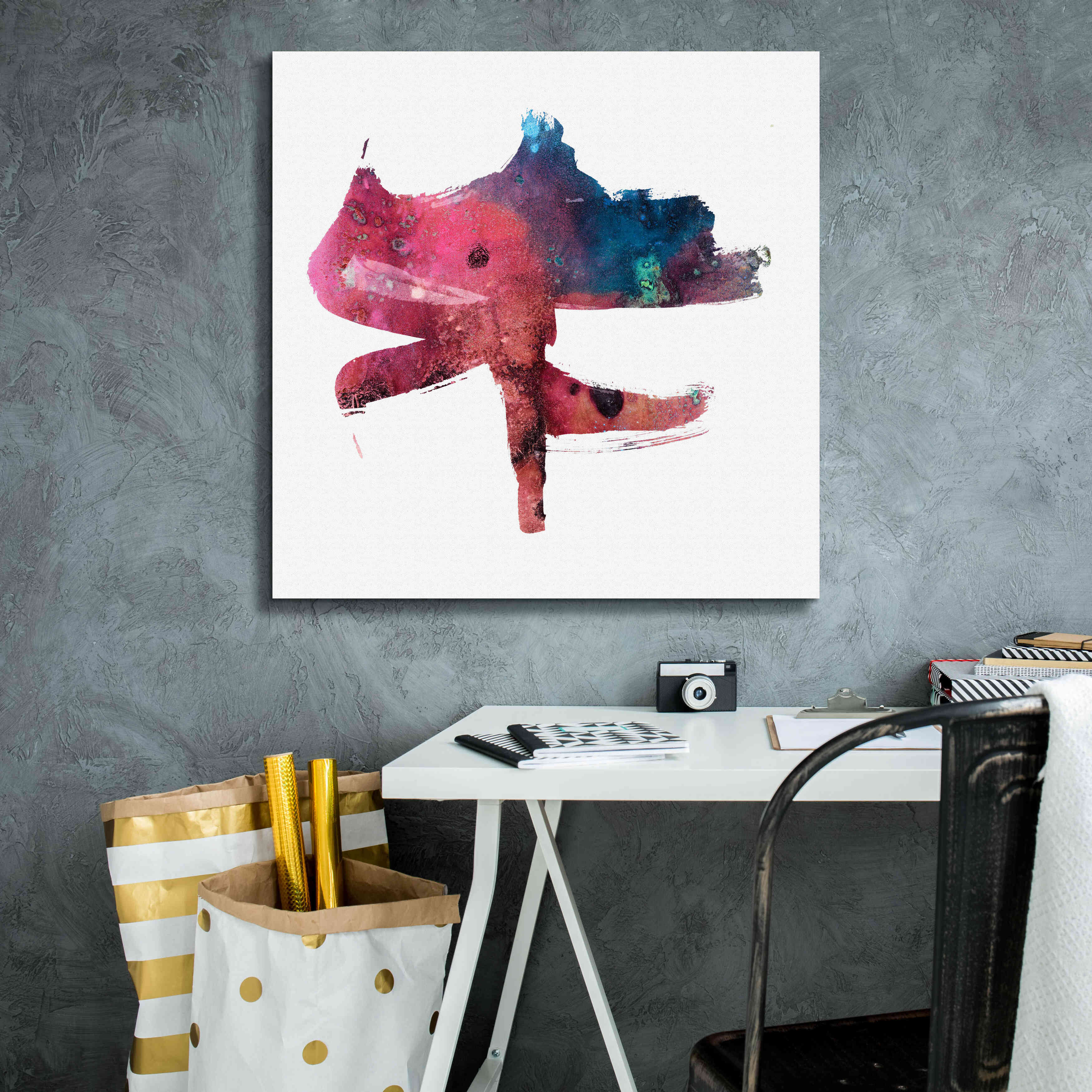 'Eastern Visions 1' by Jaclyn Frances, Giclee Canvas Wall Art,26x26