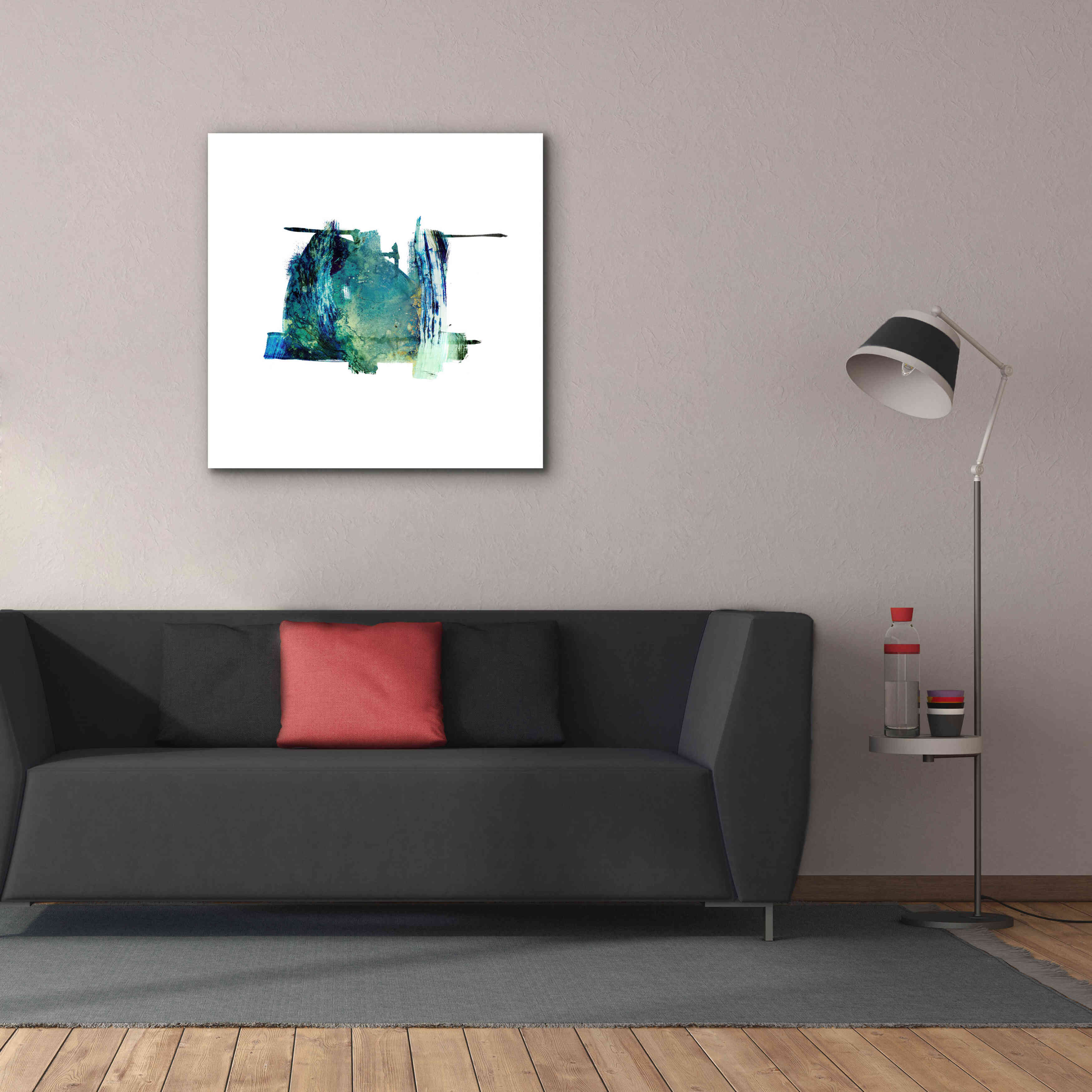 'Eastern Visions 10' by Jaclyn Frances, Giclee Canvas Wall Art,37x37