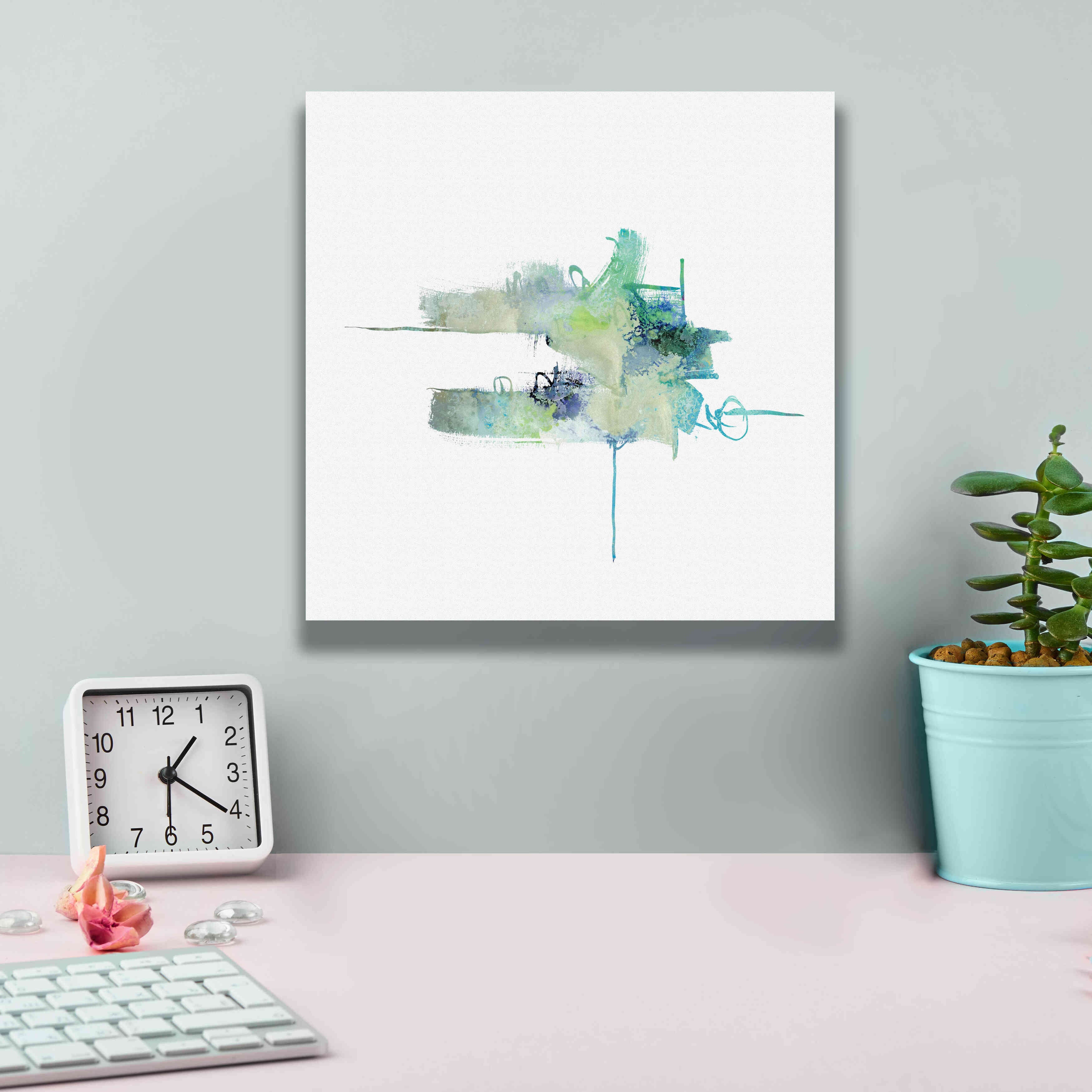 'Eastern Visions 11' by Jaclyn Frances, Giclee Canvas Wall Art,12x12