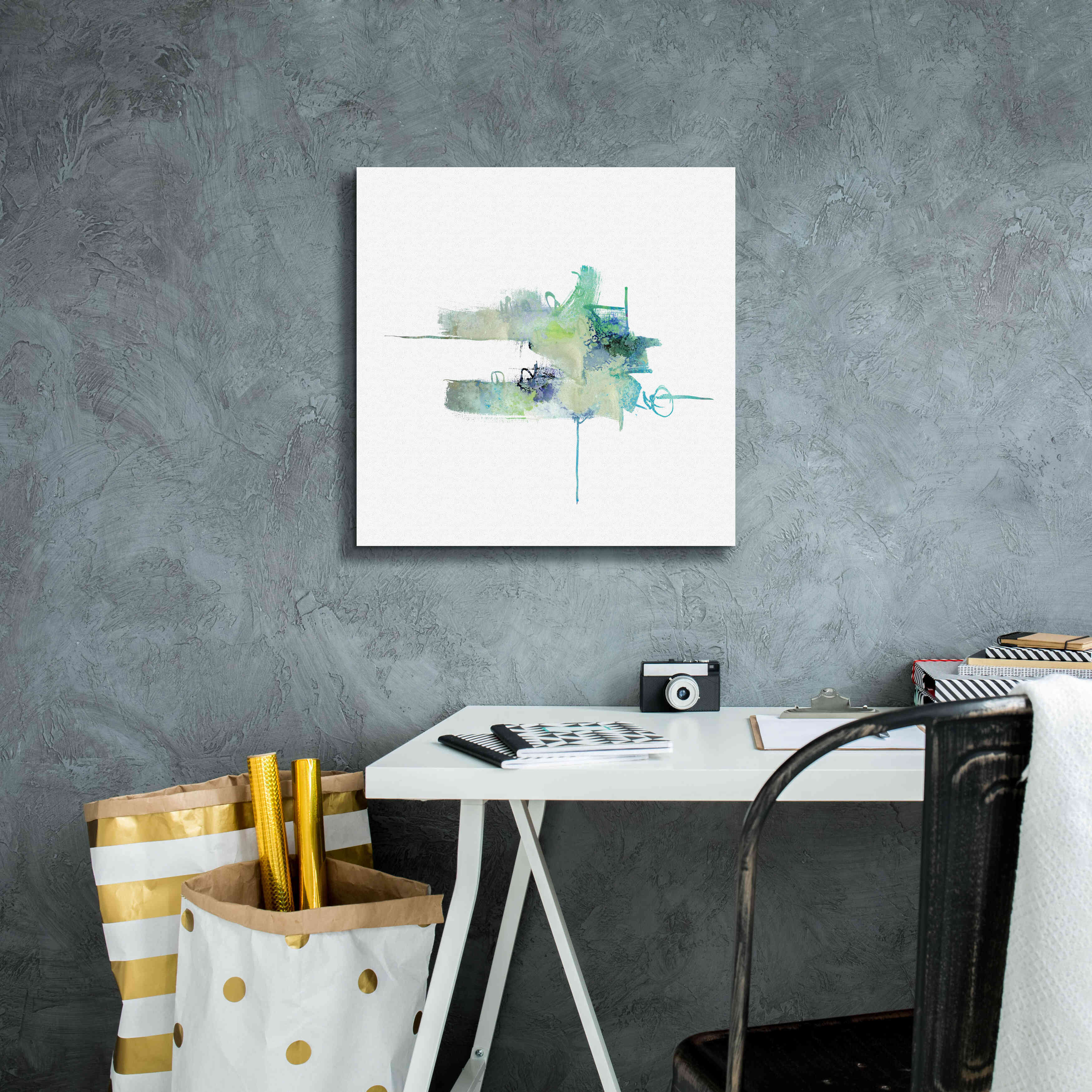 'Eastern Visions 11' by Jaclyn Frances, Giclee Canvas Wall Art,18x18