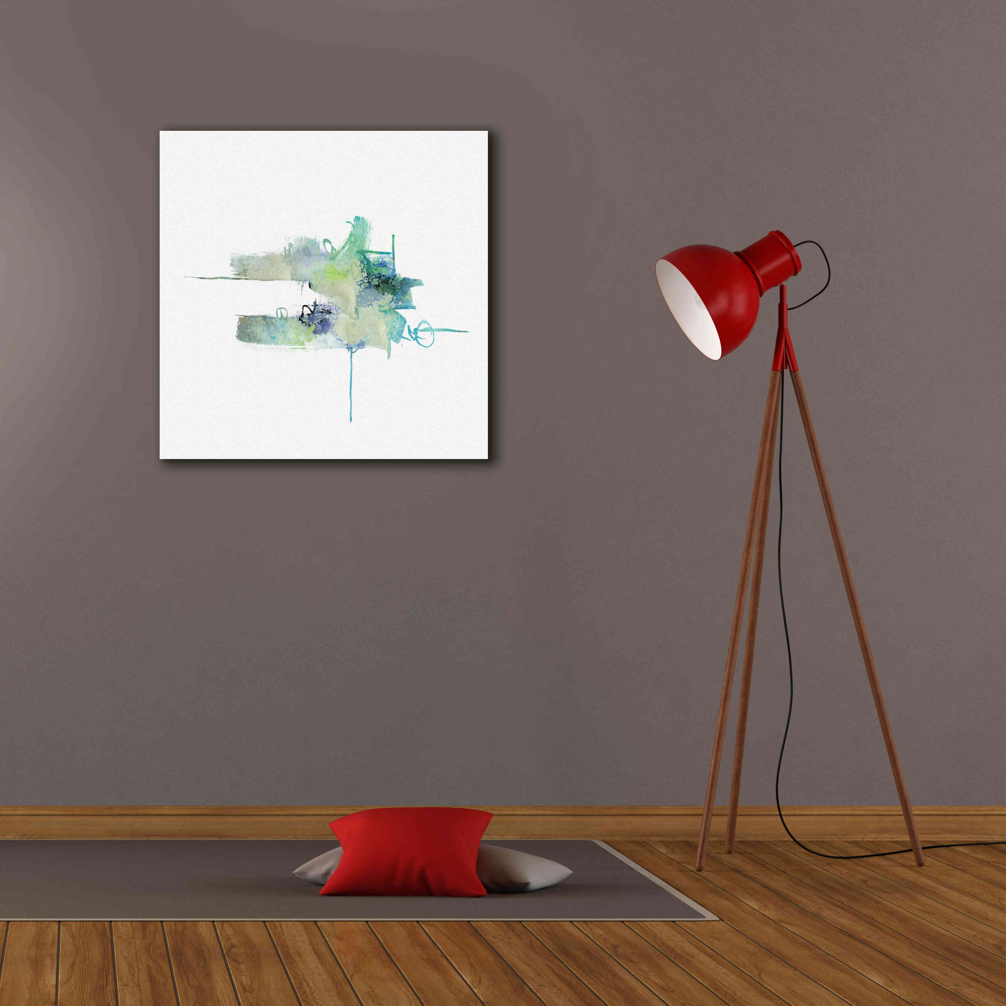 'Eastern Visions 11' by Jaclyn Frances, Giclee Canvas Wall Art,26x26