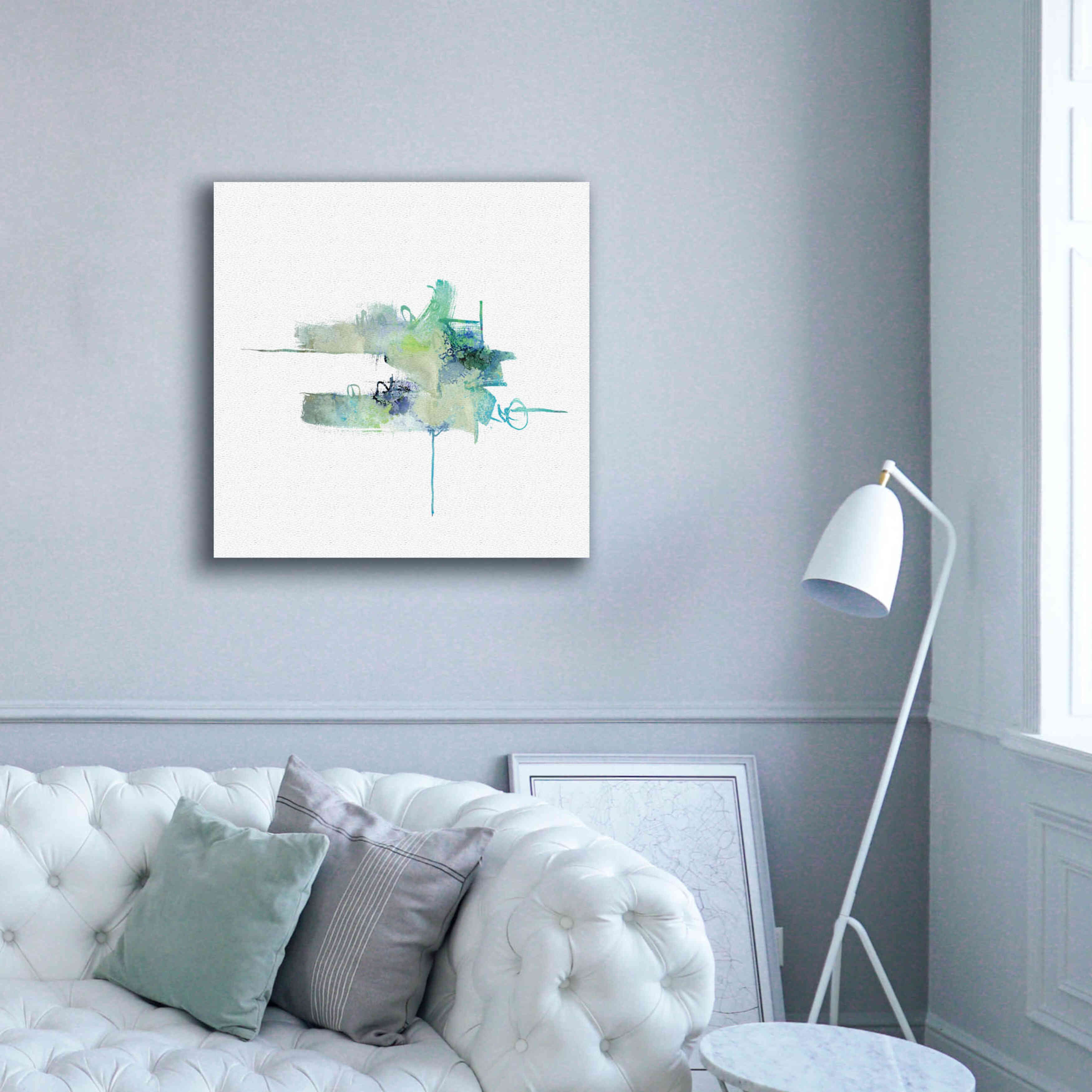 'Eastern Visions 11' by Jaclyn Frances, Giclee Canvas Wall Art,37x37