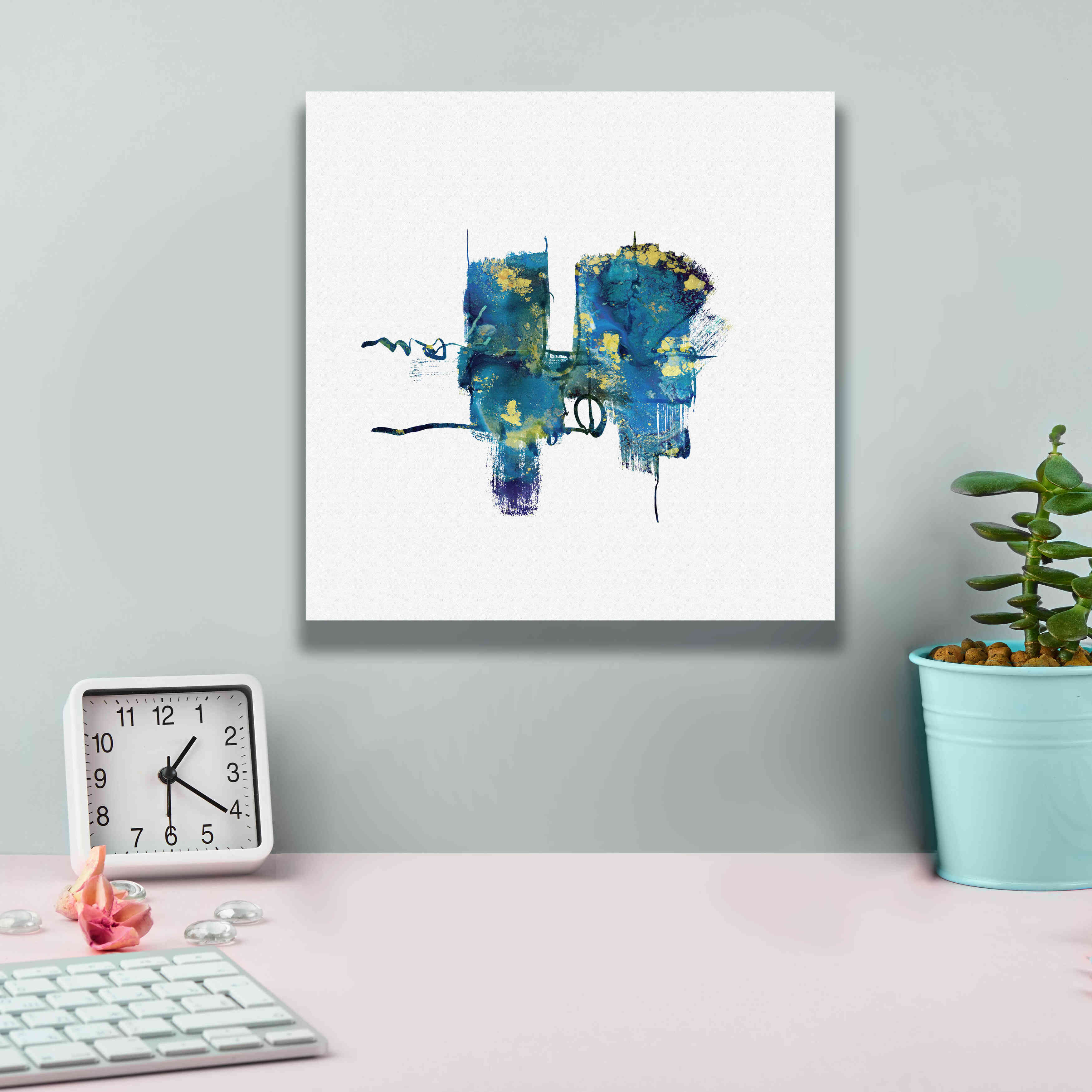 'Eastern Visions 13' by Jaclyn Frances, Giclee Canvas Wall Art,12x12