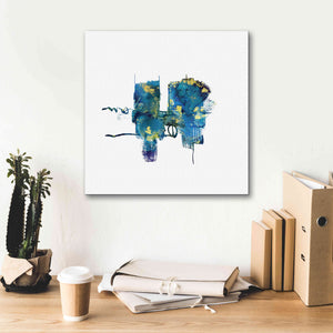 'Eastern Visions 13' by Jaclyn Frances, Giclee Canvas Wall Art,18x18